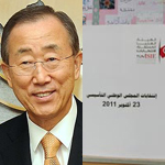 Ban Ki-Moon salue le déroulement 'pacifique' et 'ordonné' de l'élection de la Constituante en Tunisie