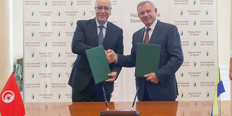 La BCT et la NBU ont signé ont signé un protocole d'accord
