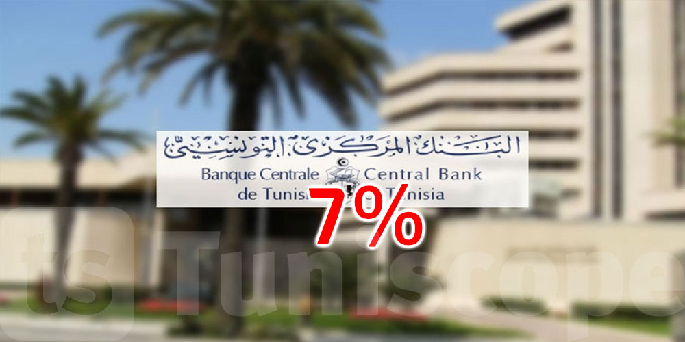 عاجل: الإبقاء على نسبة الفائدة الرئيسية للبنك المركزي دون تغيير عند مستوى 7.00%.
