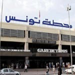 Place Barcelone : Reprise du trafic des trains à la gare de Tunis