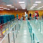 En photo : Mise en place des barrières sous douane à l’aéroport Tunis Carthage