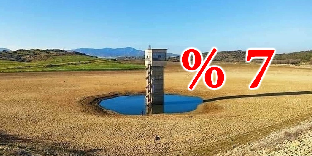نسبة إمتلاء السدود في الوطن القبلي هو 7 %