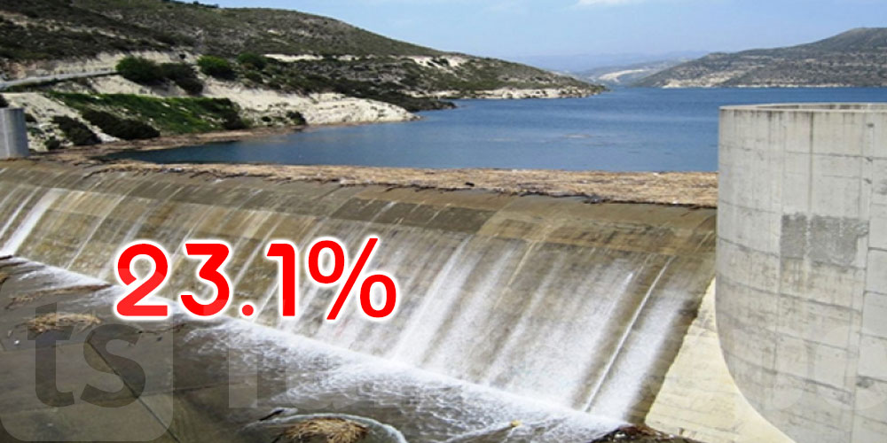 إلى غاية 12 سبتمبر: المخزون العام للسدود لم يتجاوز 23,1 بالمائة