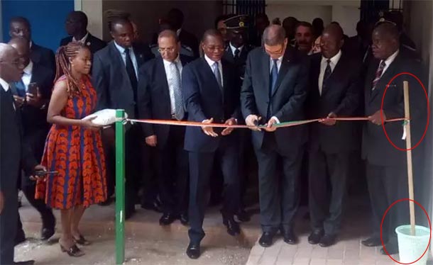 En photo: Une touche spéciale pour le bureau d’accueil des entreprises tunisiennes à Abidjan