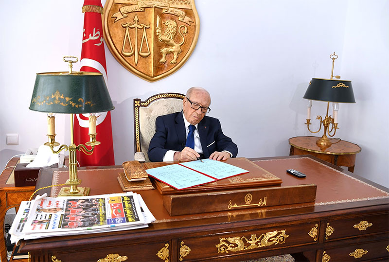 Photo du jour : Béji Caid Essebsi reprend ses fonctions