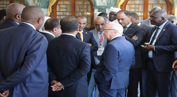 رئيس الجمهورية يلتقي المشاركين في المنتدى التونسي الافريقي للتمكين