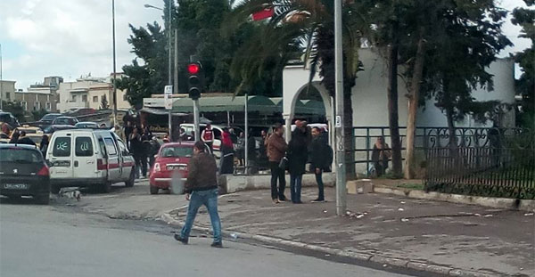 بالصور: اكتظاظ بمحطة النقل البري بباب عليوة