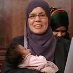 En photos : Le bébé de Jawhara Tiss à l'adoption de la Constitution