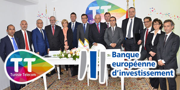 En photos : La BEI accorde un crédit de 100 millions d’Euros à Tunisie Telecom pour renforcer ses réseaux