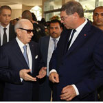 En photos : BCE, Essid et Gharsalli sur les lieux de l’attentat de Sousse