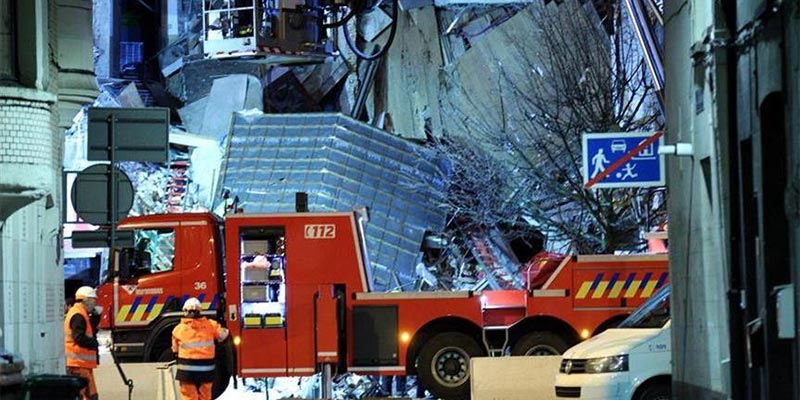 إصابة 14 شخصا جراء انفجار غير إرهابي في بلجيكا