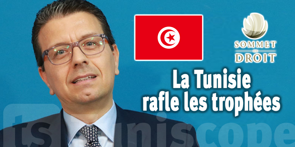 Le Tunisien Aslan Berjeb décroche le Trophée d'Or au Sommet du Droit à Paris