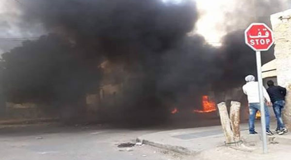 عودة الاحتجاجات بمدينة بن قردان