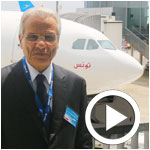 En vidéo : Interview exclusive de M. Mahmoud Ben Romdhane à bord du A330 de Tunisair