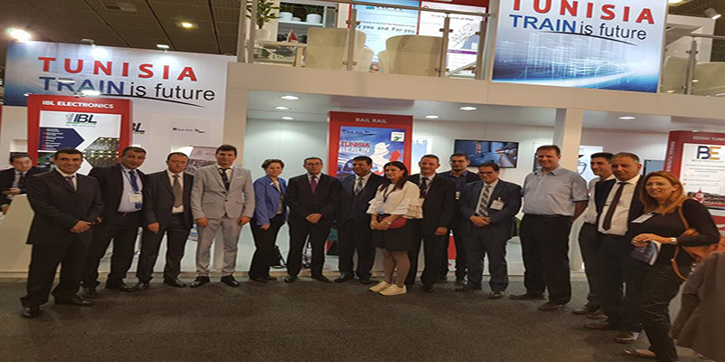 L’OFFRE TUNISIENNE DU FERROVIAIRE   S’EXPOSE AU SALON « INNOTRANS 2018 » À BERLIN