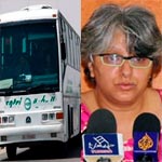 Besma Khalfaoui : 15 réservations de bus de Sfax ont été annulées