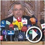 En vidéo: N.Bhiri annonce le report de la conférence de presse d'Ali Laareydh
