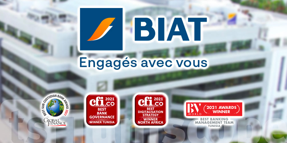 La BIAT remporte  4 récompenses internationales en 2021