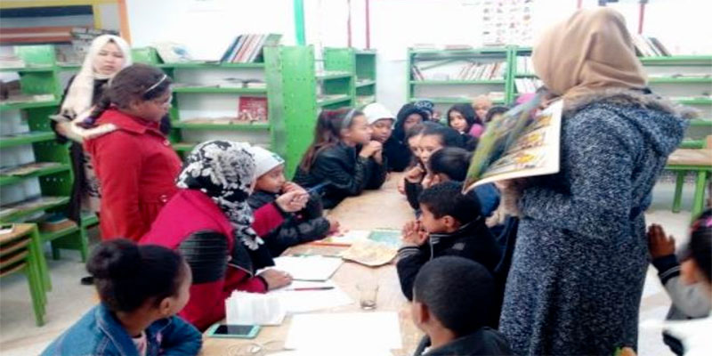 ''J’aime ma bibliothèque'', une manifestation à Kébili pour inciter les jeunes à la lecture