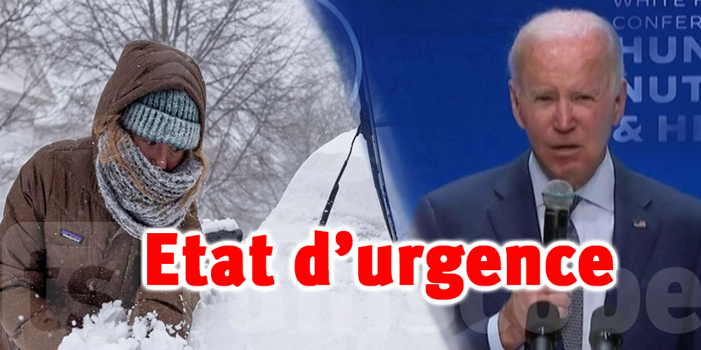 En raison des blizzards : Biden déclare l'état d'urgence à New York