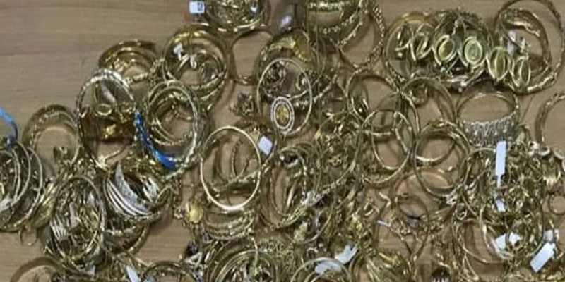 حجز كمية هامة من المصوغ من الذهب والفضة بقيمة ناهزت 1.3 مليون دينار