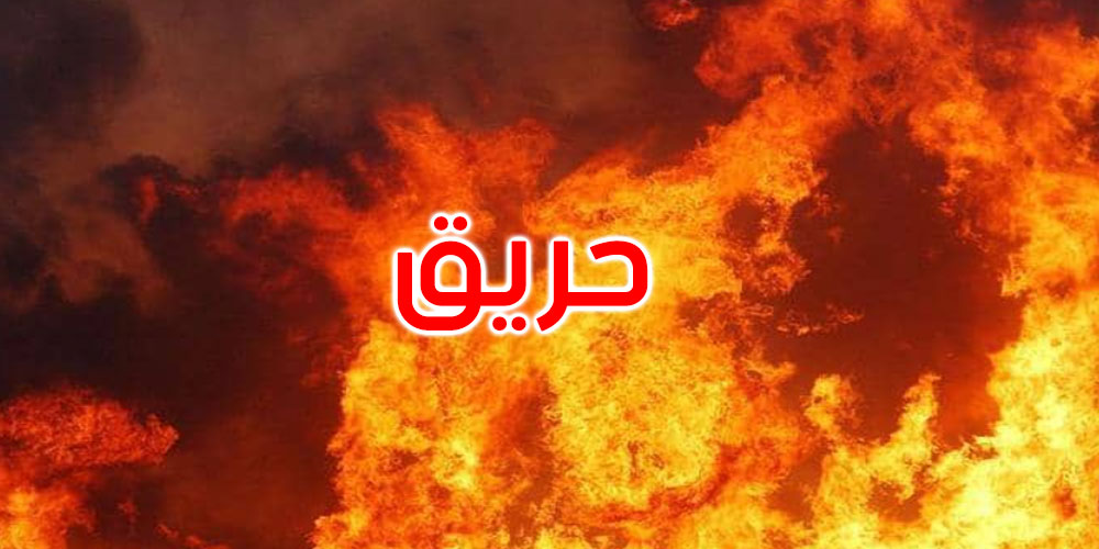 بنزرت: نشوب حريق مفاجئ بمحيط مدرسة الفلاحة في ماطر