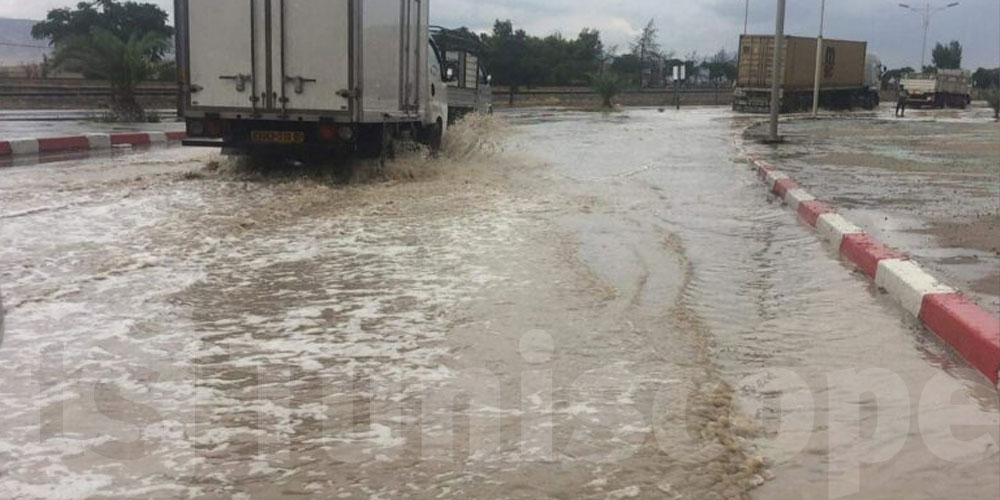 عاجل: والي بنزرت يعلن تحويل حركة المرور بعد فيضان وادي سجنان