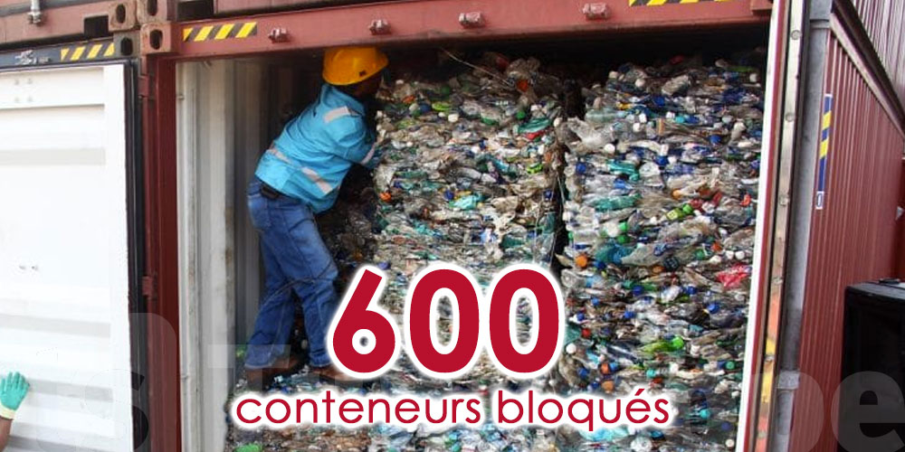 De justesse, 600 conteneurs de déchets bloqués