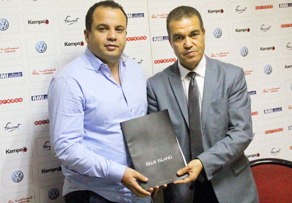 Blue Island habilleur officiel de l’Equipe Nationale Tunisienne de Handball