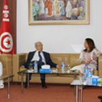 En photo : Ouided Bouchamaoui reçoit Béji Caïd Essebsi