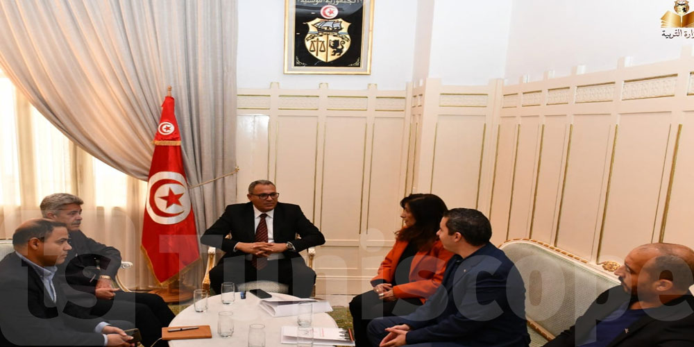 وزير التربية يتباحث مع رئيسة هيئة المهندسين المعماريين سبل تعزيز التعاون
