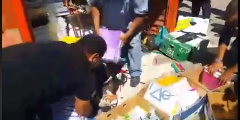 بالفيديو: حملة مداهمة نوعية مشتركة في سوق سيدي بومنديل