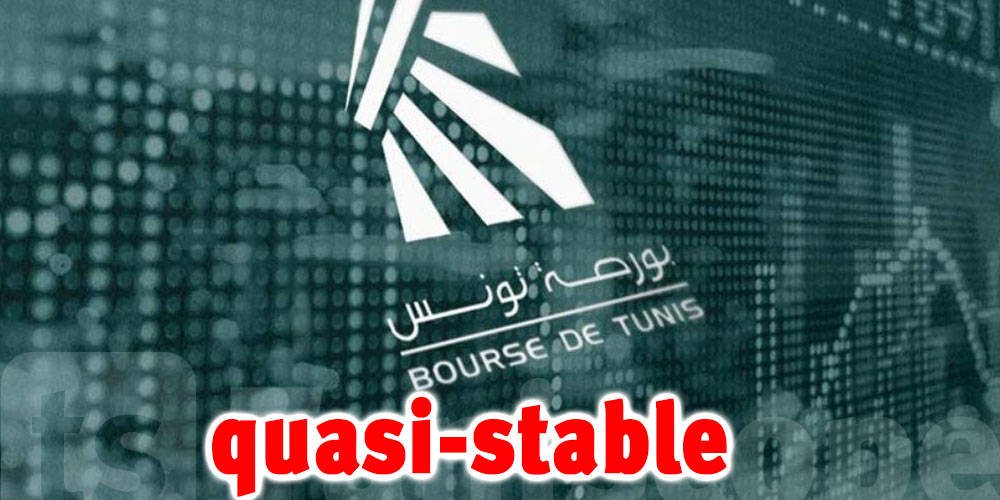 Le Tunindex clôture jeudi sur une note quasi stable