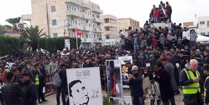 عدد هام من الزوار يتوافدون على سيدي بوزيد لاحياء ذكرى الثورة