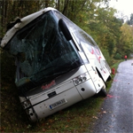 M’hamdia : Un mort et 9 blessés dans le renversement d’un bus transportant des ouvriers 