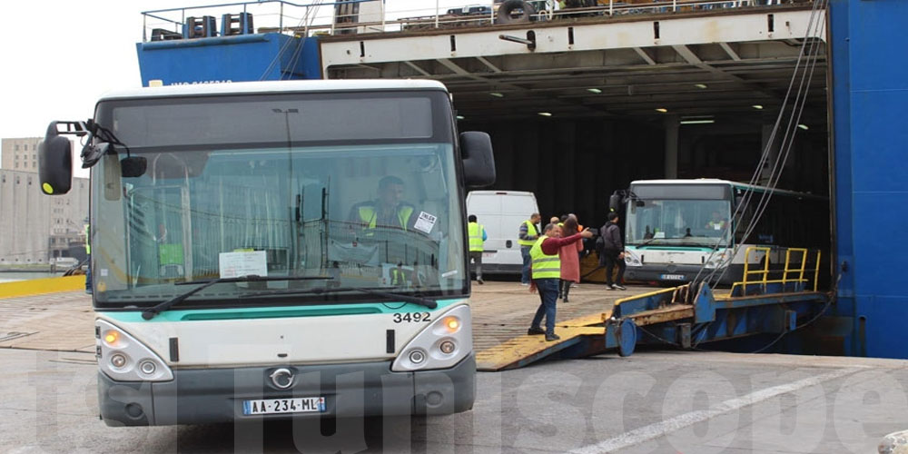 Transtu reçoit son deuxième lot d'autobus français