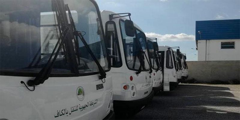Renforcement du parc de transport régional du Kef par 8 nouveaux autobus