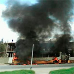 Incendie d'un bus ‘Transtu’ à Boumhel