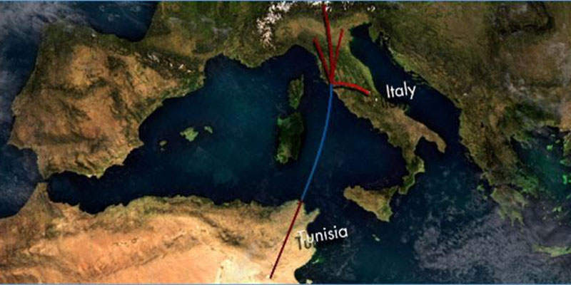 تفاصيل مشروع إنجاز كابل كهربائي بين تونس وإيطاليا في أعماق المتوسّط