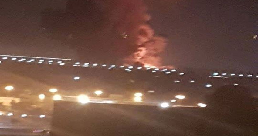 انفجار قرب مطار القاهرة