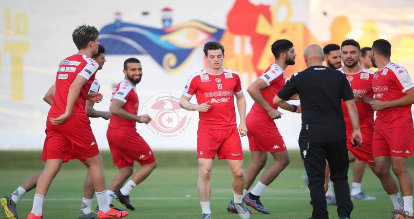 مصر 2019 : تونس فريق ضيف بالزي الأحمر