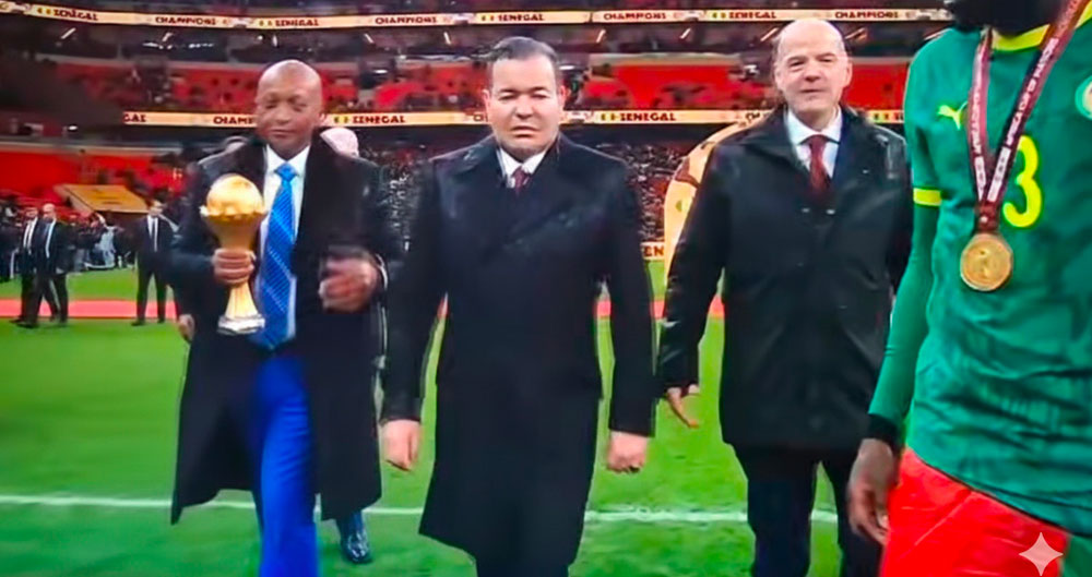 CAN 2025 : Polémique après le refus du frère du Roi de remettre le trophée au Sénégal