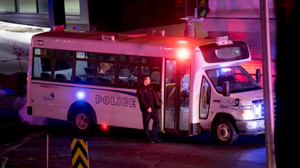 Fusillade dans une mosquée : ''Québec est en deuil''