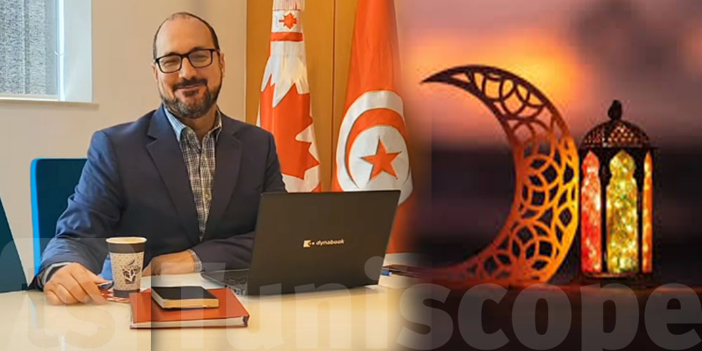 بالفيديو: على طريقته الخاصة...سفير كندا ألكسندر بيلودو يهني التوانسة بقدوم شهر الصيام