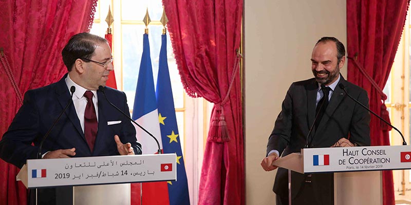 Détails sur les 5 accords signés entre la Tunisie et la France pendant la visite de Youssef Chahed