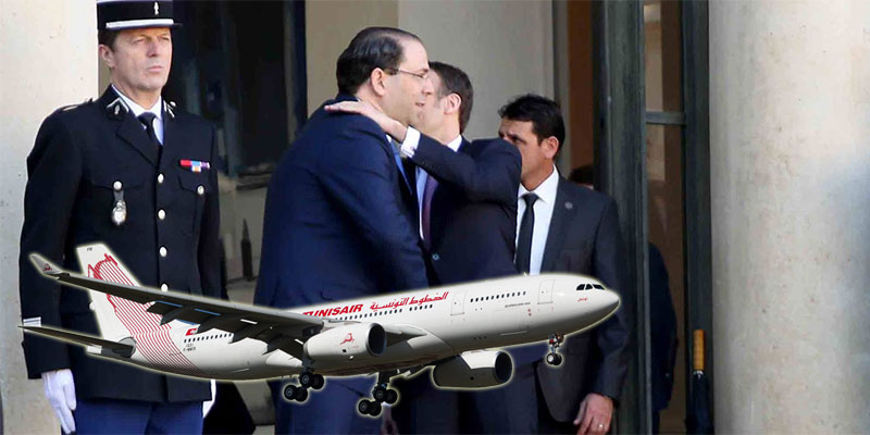 العزابي، الشاهد عاد من زيارته الرسمية من باريس في طائرة تونيسار ''عملت روتار ''
