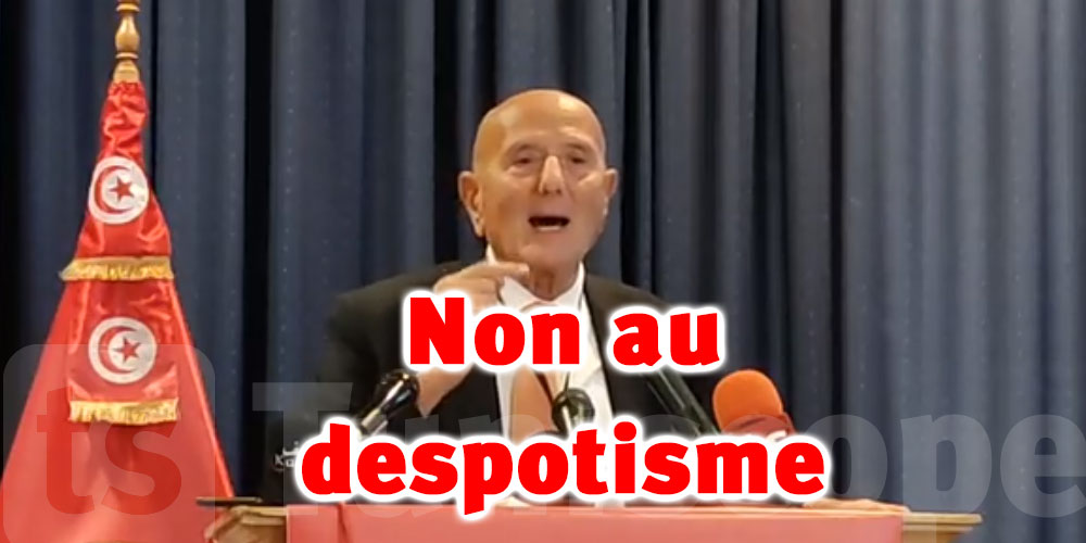 En Direct : Ahmed Nejib Chebbi met en garde contre le despotisme