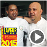 En vidéos : 2ème atelier découverte des Saveurs de l'Année 2015 avec les chefs Wafik Belaid et Amine Abbes