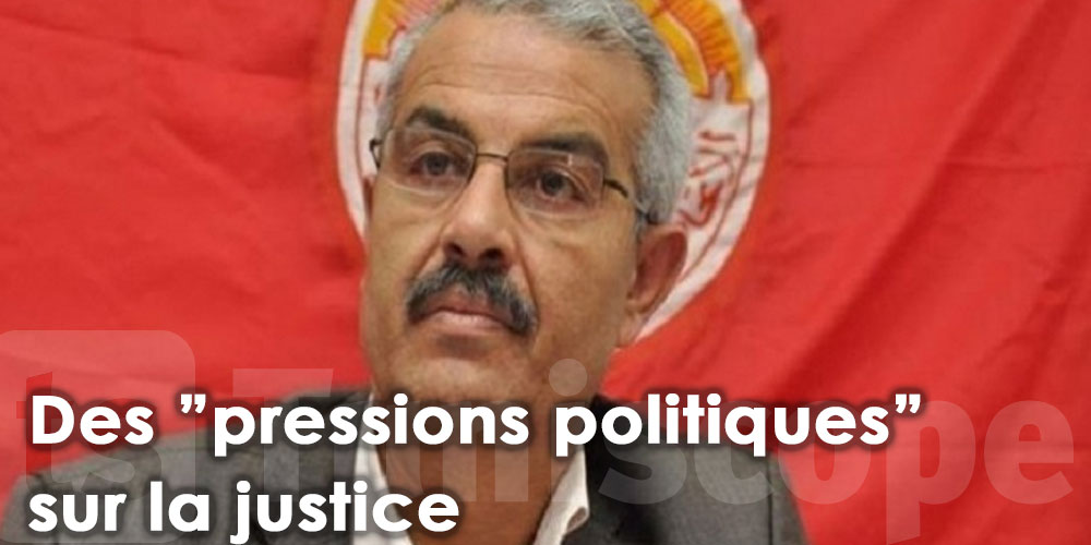 Des ”pressions politiques” sur la justice, selon Cheffi