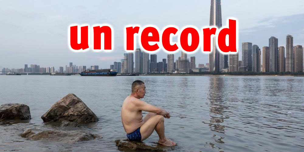 Chine : 52,2°C, un record de température